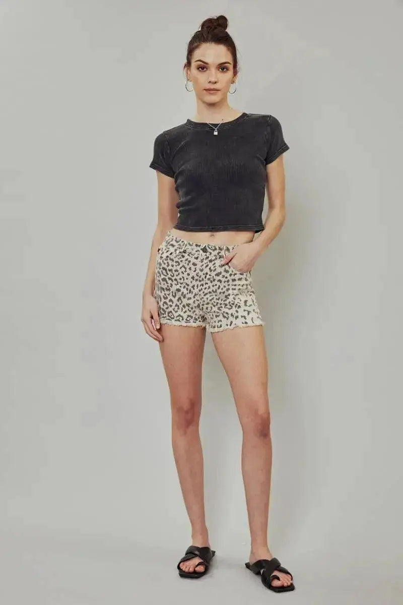 Loving Leopard KanCan Shorts - Shop Beautiful Gloww
