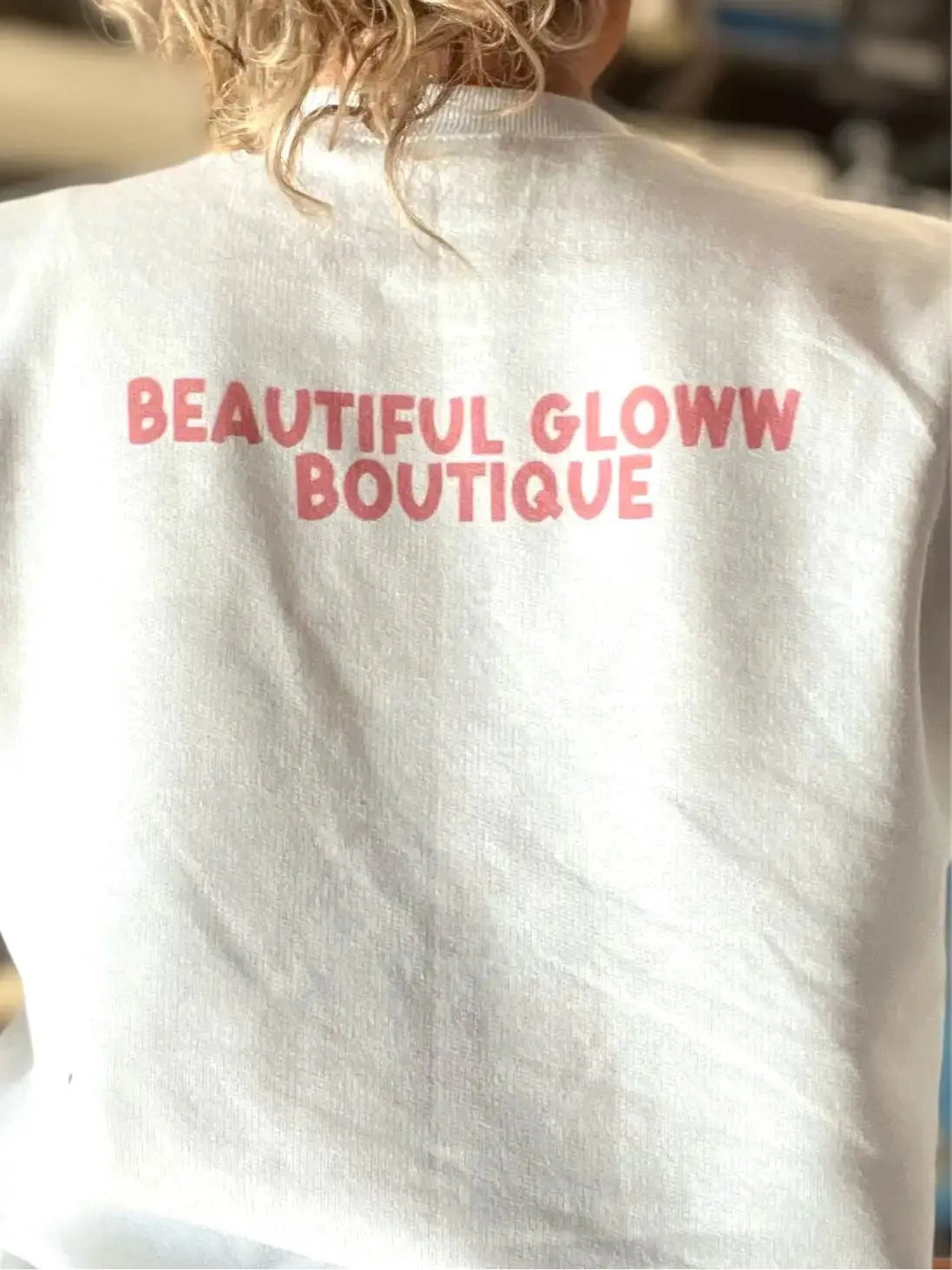 Santa Shops Local Sweatshirt - Shop Beautiful Gloww