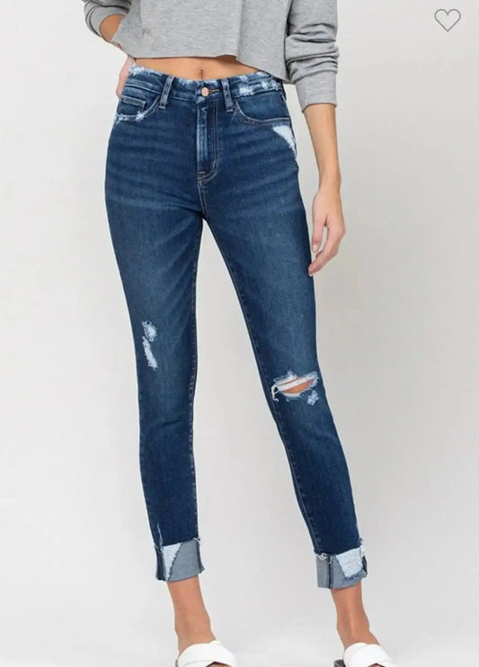 Zeke Distressed Skinny Jeans - Shop Beautiful Gloww